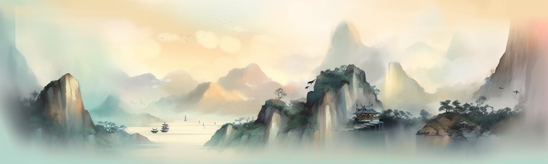 朦胧意境水彩山水中国风背景图,插画/手绘图,插画/手绘图库,插画/手绘图下载,插画/手绘